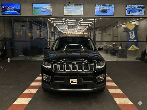 JEEP COMPASS 2.0 16V FLEX LIMITED AUTOMÁTICO JEEP COMPASS 2.0 16V FLEX LIMITED AUTOMÁTICO
